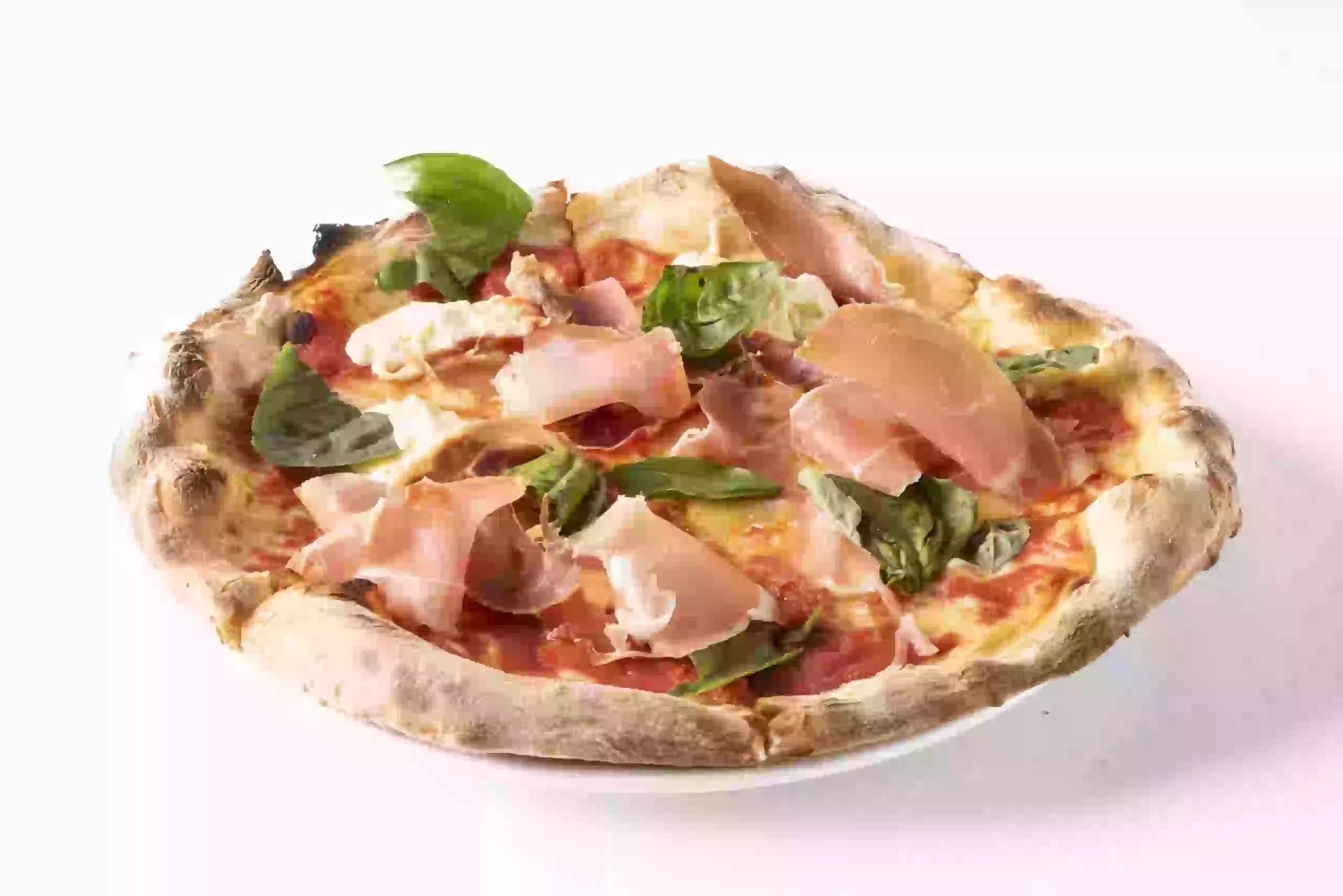 Pizza Crudo e Burrata, la pizza de la casa
