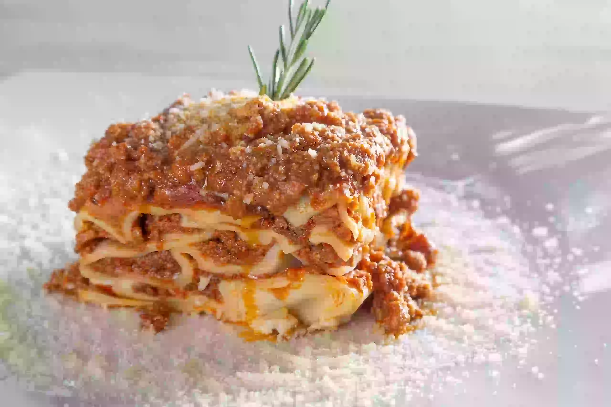Lasagna alla Bolognese de Pane e Pomodoro