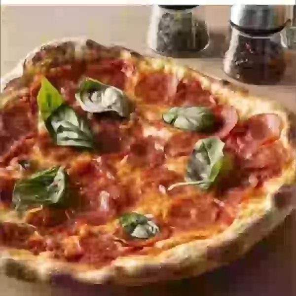 Pepperoni pizza at Pane e Pomodoro